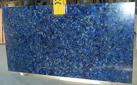 Vein Cut Cross Cut or Semi Precious Slabs Lapis Lazuli Marble Granite